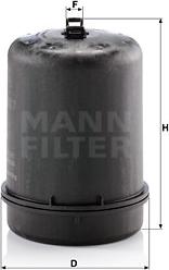Mann-Filter ZR 9007 - Масляный фильтр autospares.lv