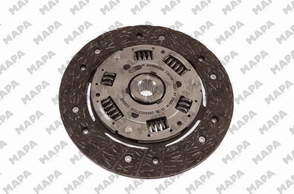 Mapa 006200500 - Комплект сцепления autospares.lv