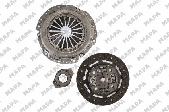 Mapa 000220200 - Комплект сцепления autospares.lv