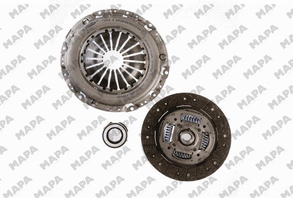 Mapa 001228800 - Комплект сцепления autospares.lv