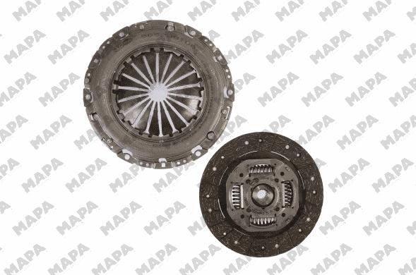 Mapa 001228309 - Комплект сцепления autospares.lv