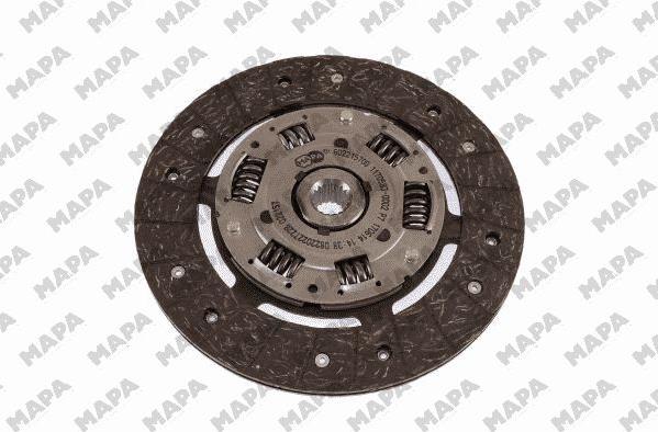 Mapa 008215600 - Комплект сцепления autospares.lv