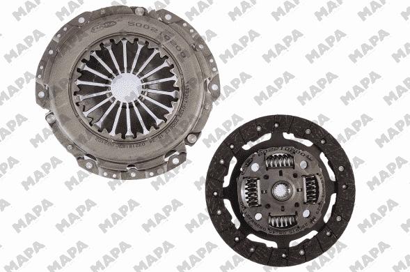 Mapa 002210609 - Комплект сцепления autospares.lv