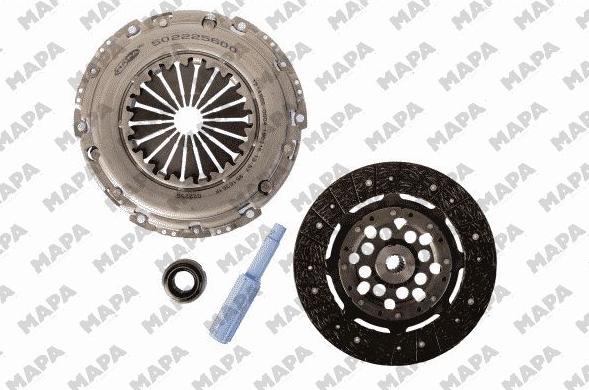 Mapa 002225700 - Комплект сцепления autospares.lv