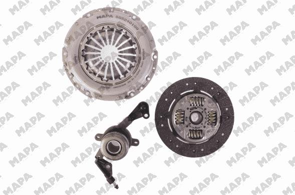 Mapa 007240508 - Комплект сцепления autospares.lv