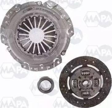 Valeo DWK-004 - Комплект сцепления autospares.lv