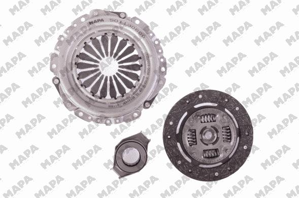 Mapa 011190700 - Комплект сцепления autospares.lv