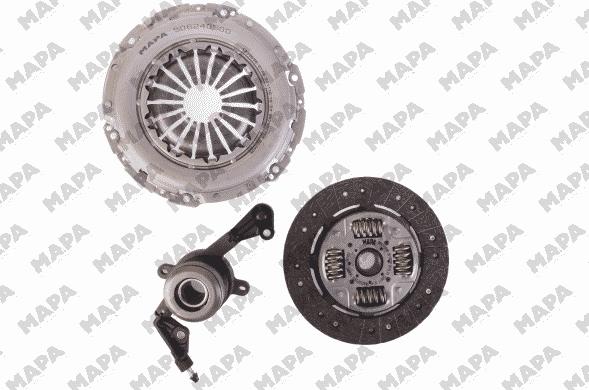 Mapa 017240108 - Комплект сцепления autospares.lv