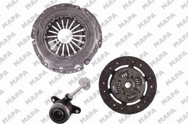 Mapa 024200008 - Комплект сцепления autospares.lv