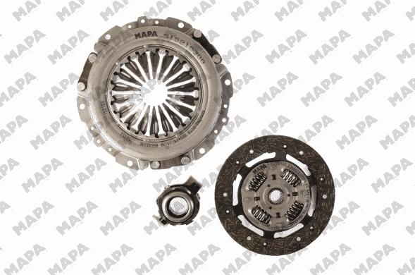 Mapa 020215800 - Комплект сцепления autospares.lv