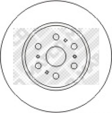 DURA BR31291 - Тормозной диск autospares.lv