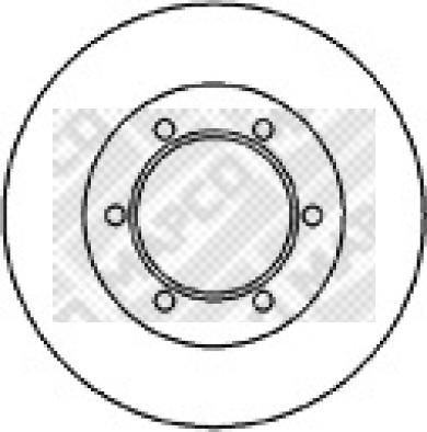 Mapco 45556 - Тормозной диск autospares.lv