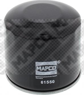 Mapco 61550 - Масляный фильтр autospares.lv