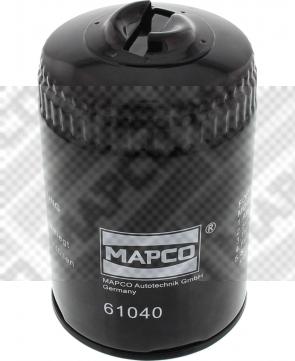 Mapco 61040 - Масляный фильтр autospares.lv
