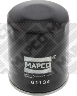 Mapco 61134 - Масляный фильтр autospares.lv