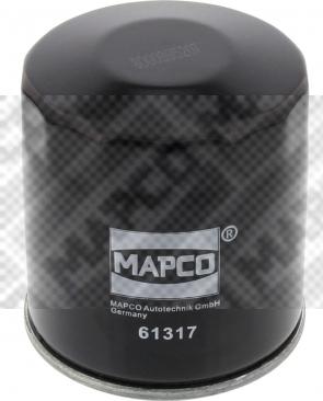 Mapco 61317 - Масляный фильтр autospares.lv