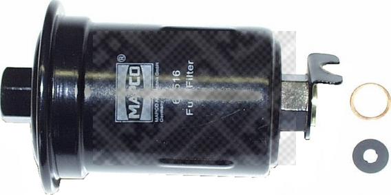 Mapco 62516 - Топливный фильтр autospares.lv