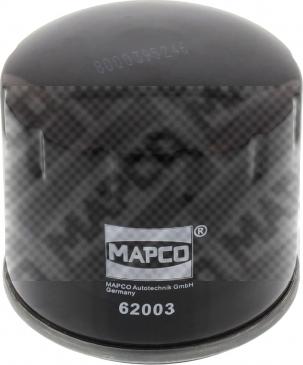 Mapco 62003 - Масляный фильтр autospares.lv