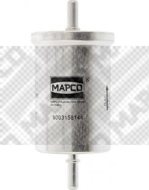 Mapco 62072 - Топливный фильтр autospares.lv