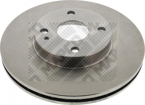 Mapco 15533 - Тормозной диск autospares.lv