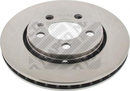 Mapco 15870 - Тормозной диск autospares.lv