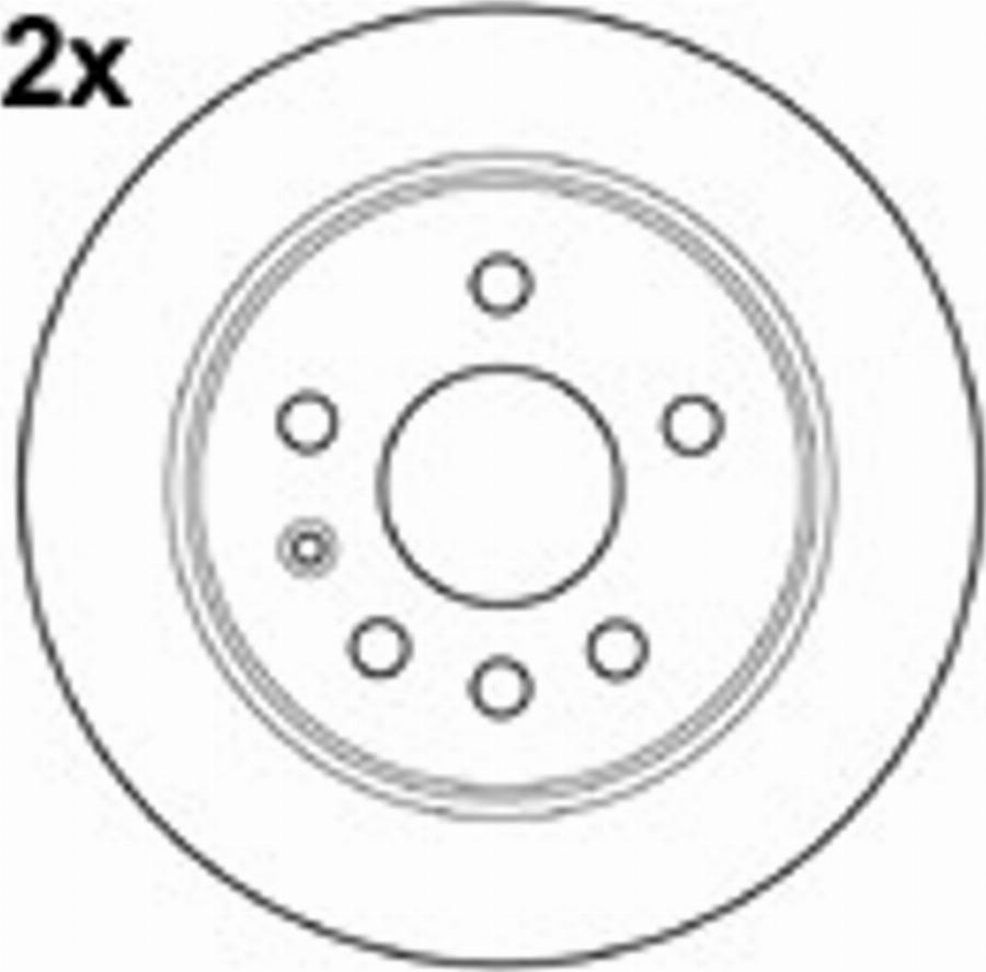 Mapco 15751/2 - Тормозной диск autospares.lv