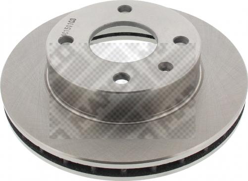 Mapco 15725 - Тормозной диск autospares.lv