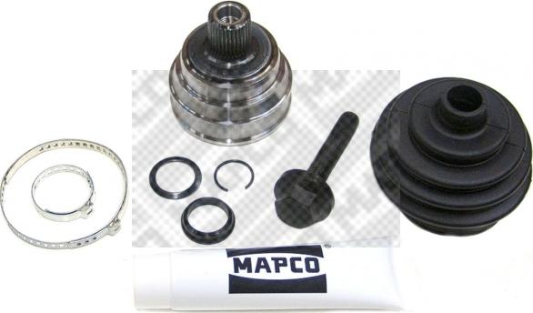 Mapco 16987 - Шарнирный комплект, ШРУС, приводной вал autospares.lv