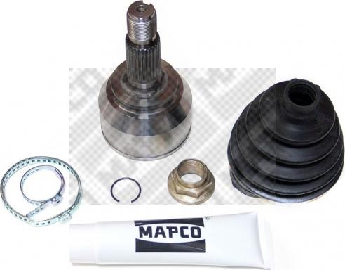 Mapco 16937 - Шарнирный комплект, ШРУС, приводной вал autospares.lv