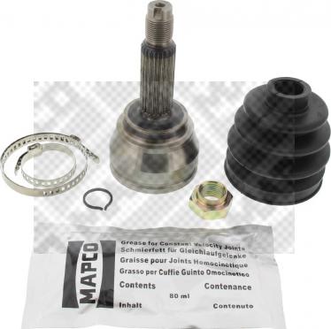 Mapco 16920 - Шарнирный комплект, ШРУС, приводной вал autospares.lv