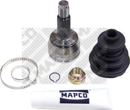 Mapco 16928 - Шарнирный комплект, ШРУС, приводной вал autospares.lv