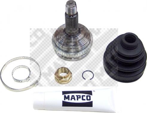 Mapco 16551 - Шарнирный комплект, ШРУС, приводной вал autospares.lv