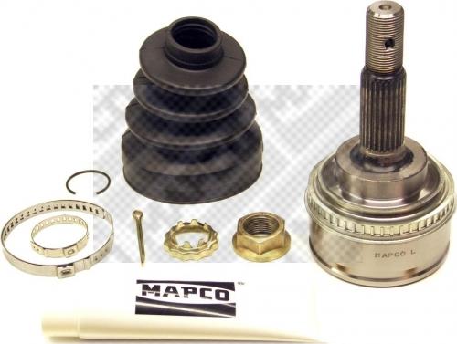 Mapco 16567 - Шарнирный комплект, ШРУС, приводной вал autospares.lv