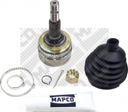 Mapco 16500 - Шарнирный комплект, ШРУС, приводной вал autospares.lv