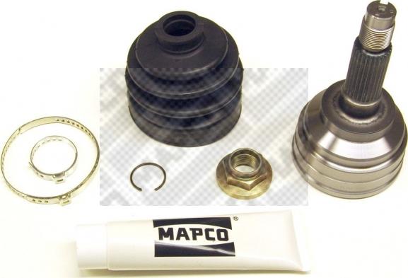 Mapco 16580 - Шарнирный комплект, ШРУС, приводной вал autospares.lv