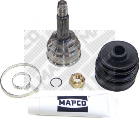 Mapco 16539 - Шарнирный комплект, ШРУС, приводной вал autospares.lv