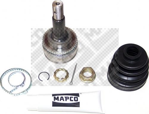 Mapco 16521 - Шарнирный комплект, ШРУС, приводной вал autospares.lv