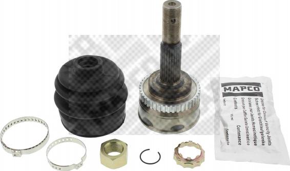 Mapco 16523 - Шарнирный комплект, ШРУС, приводной вал autospares.lv