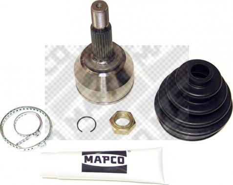 Mapco 16612 - Шарнирный комплект, ШРУС, приводной вал autospares.lv