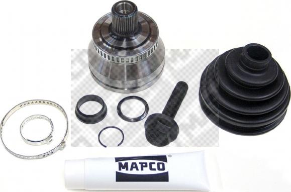 Mapco 16834 - Шарнирный комплект, ШРУС, приводной вал autospares.lv