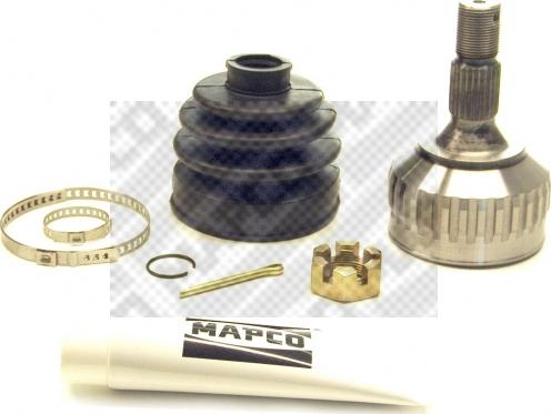 Mapco 16356 - Шарнирный комплект, ШРУС, приводной вал autospares.lv