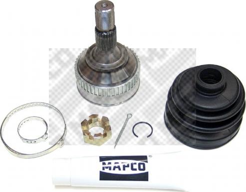 Mapco 16361 - Шарнирный комплект, ШРУС, приводной вал autospares.lv