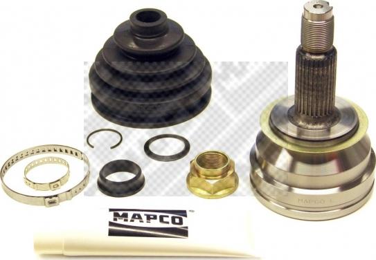 Mapco 16701 - Шарнирный комплект, ШРУС, приводной вал autospares.lv