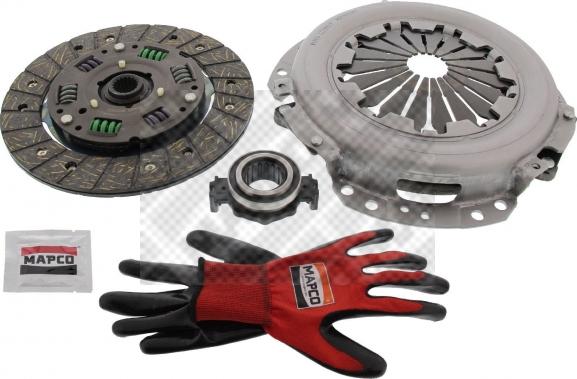 Mapco 10307 - Комплект сцепления autospares.lv