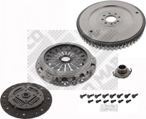 Mapco 10319 - Комплект сцепления autospares.lv