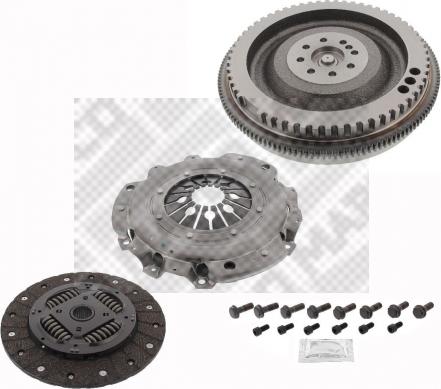 Mapco 10780 - Комплект сцепления autospares.lv