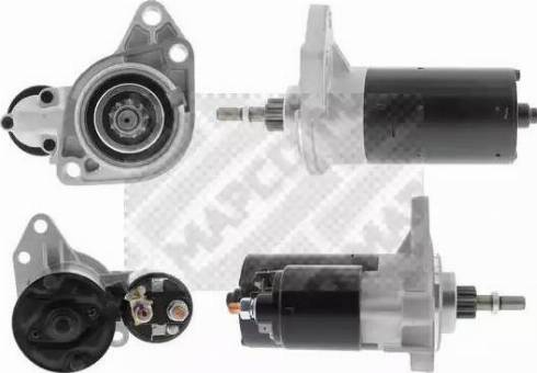 Mapco 13867 - Стартер autospares.lv