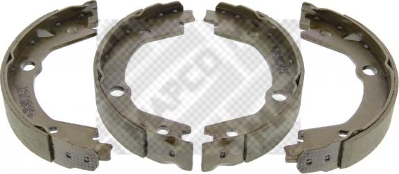 Mapco 8558 - Комплект тормозов, ручник, парковка autospares.lv