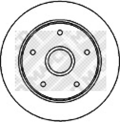 NK 313233 - Тормозной диск autospares.lv