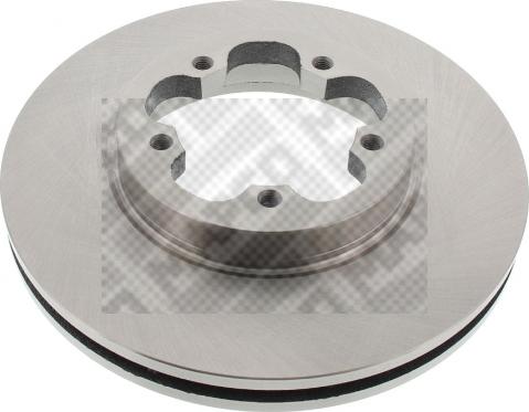 Mapco 25819 - Тормозной диск autospares.lv